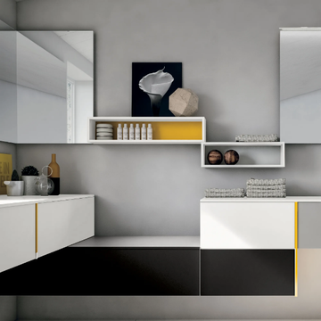 STR8 107 - Corner double vanity unit by Gruppo Geromin - view 3